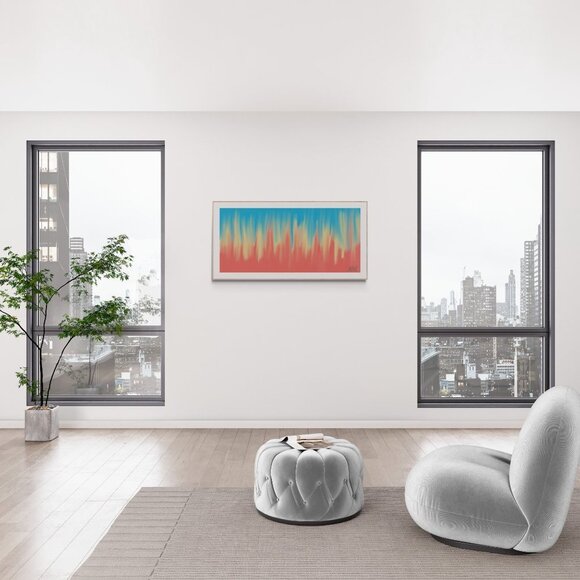 Flame Abstract | Modern Wall Art Decor | Minimalist Digital Prints - Picture 4 of 4